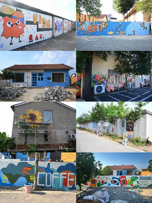 青春畫筆繪振興 藝韻鄉(xiāng)野譜新篇