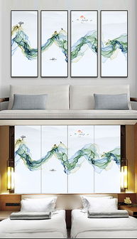 潑墨山水入畫(huà)來(lái) 綠色唯美裝飾畫(huà)與高清設(shè)計(jì)素材全攻略